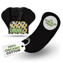 Natissy non-slip wingless panty liner small pack stays securely in place for daily comfort.