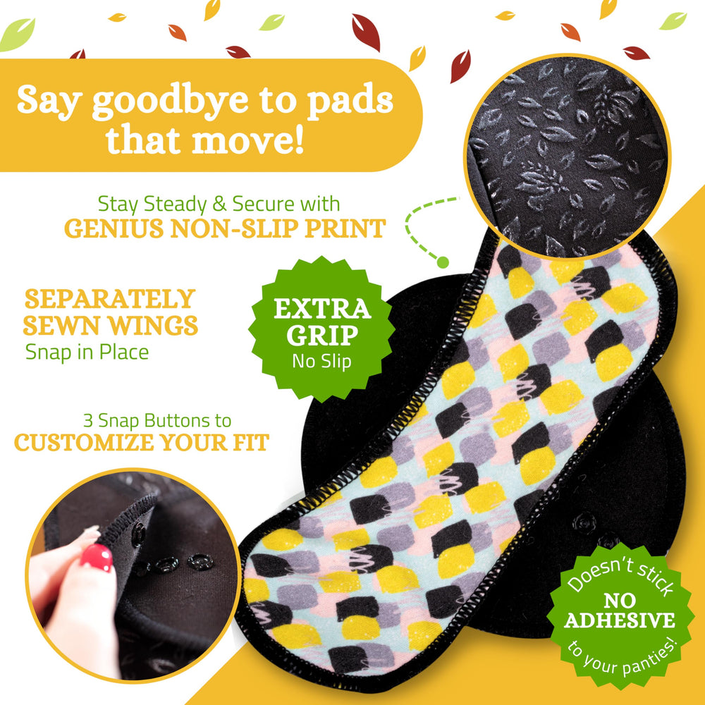 Natissy organic cotton top and lining offer skin-friendly comfort.
