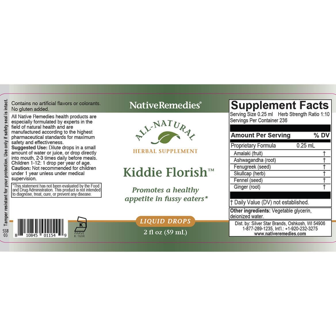 Native Remedies Kiddie Florish product lineup reinforces brand reliability.
