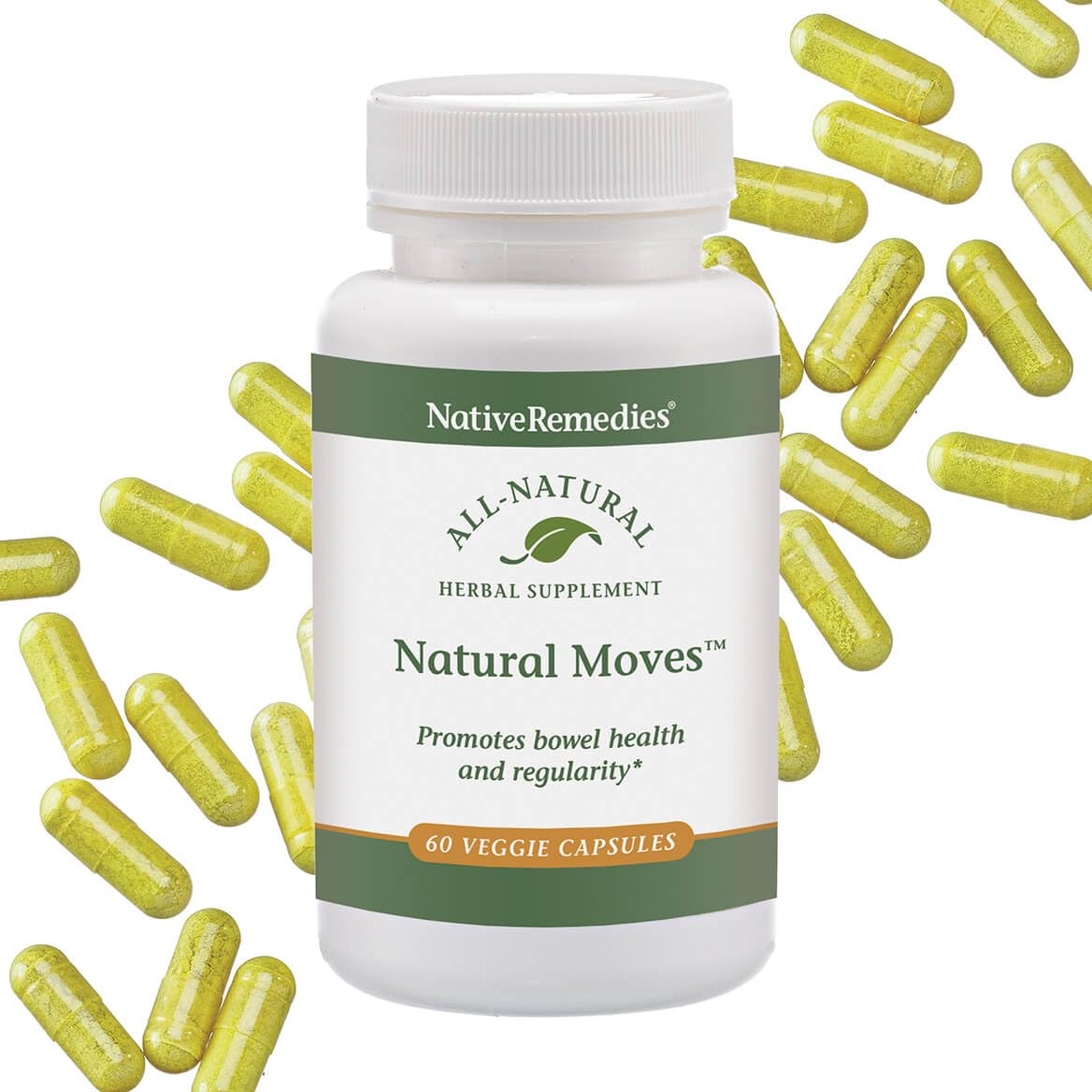 Native Remedies Natural Moves bottle front view for gentle digestive support
