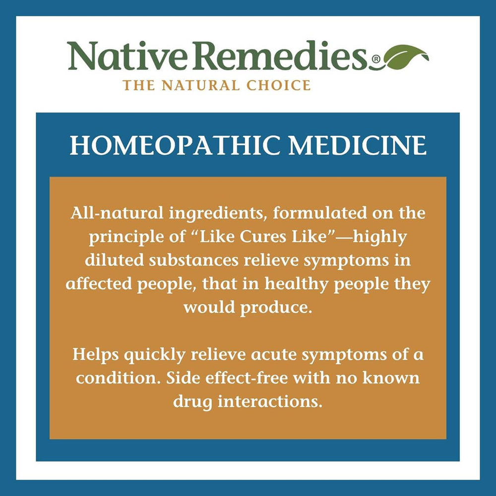 Native Remedies Sweat-Less palm-area image suggests clamminess relief