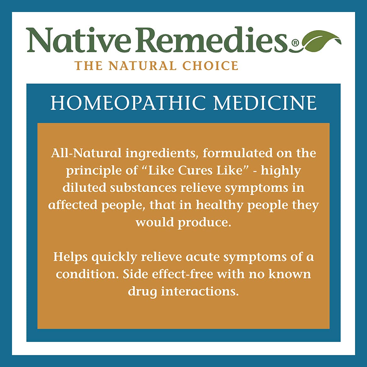 Native Remedies dropper dispensing a small tincture amount into water