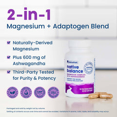 Aquamin marine magnesium capsules showing ocean-sourced origin