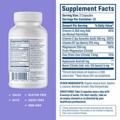 NativePath Collagen Care+ capsules close-up, potential daily vitality for joints.