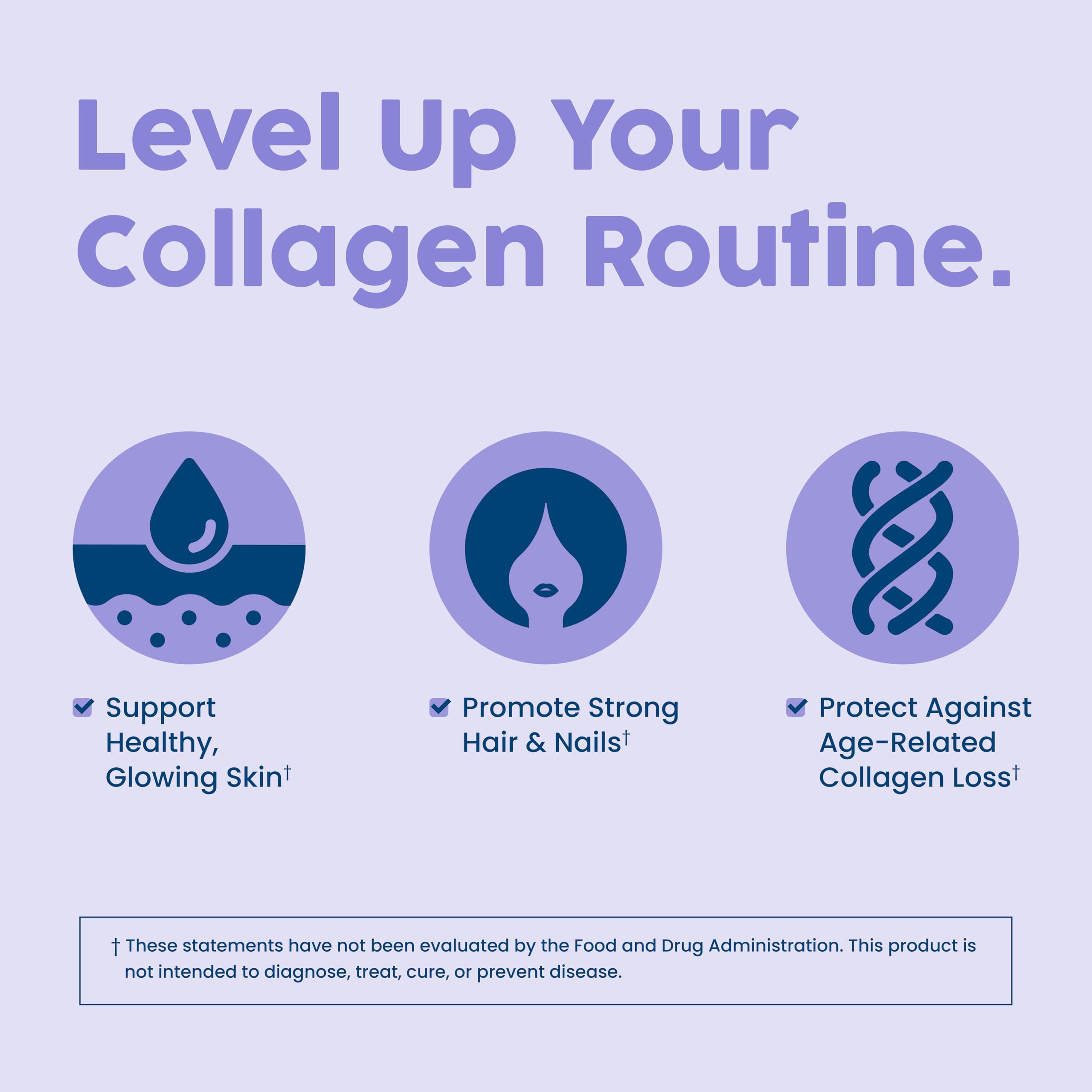 NativePath Collagen Care+ label highlights hyaluronic acid and boron for hydration.