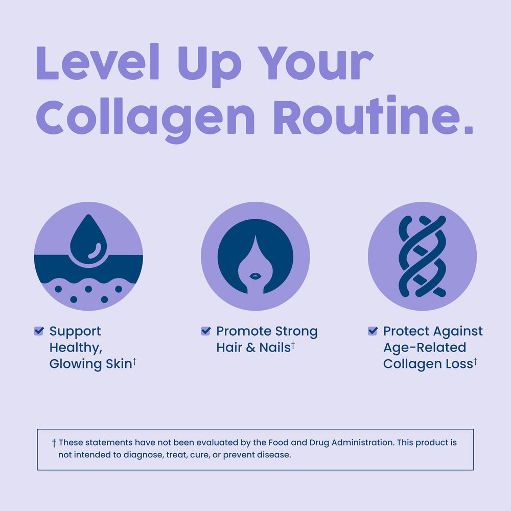 NativePath Collagen Care+ label highlights hyaluronic acid and boron for hydration.