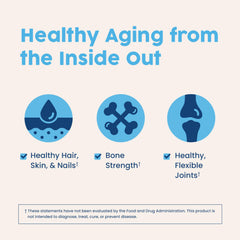NativePath collagen close-up emphasizes longer, healthier-looking hair.