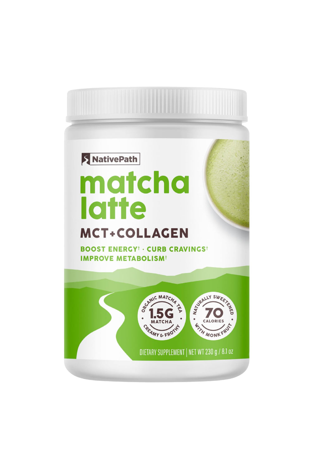 NativePath collagen peptides powder with hydrolyzed Type I & III for versatile recipes.