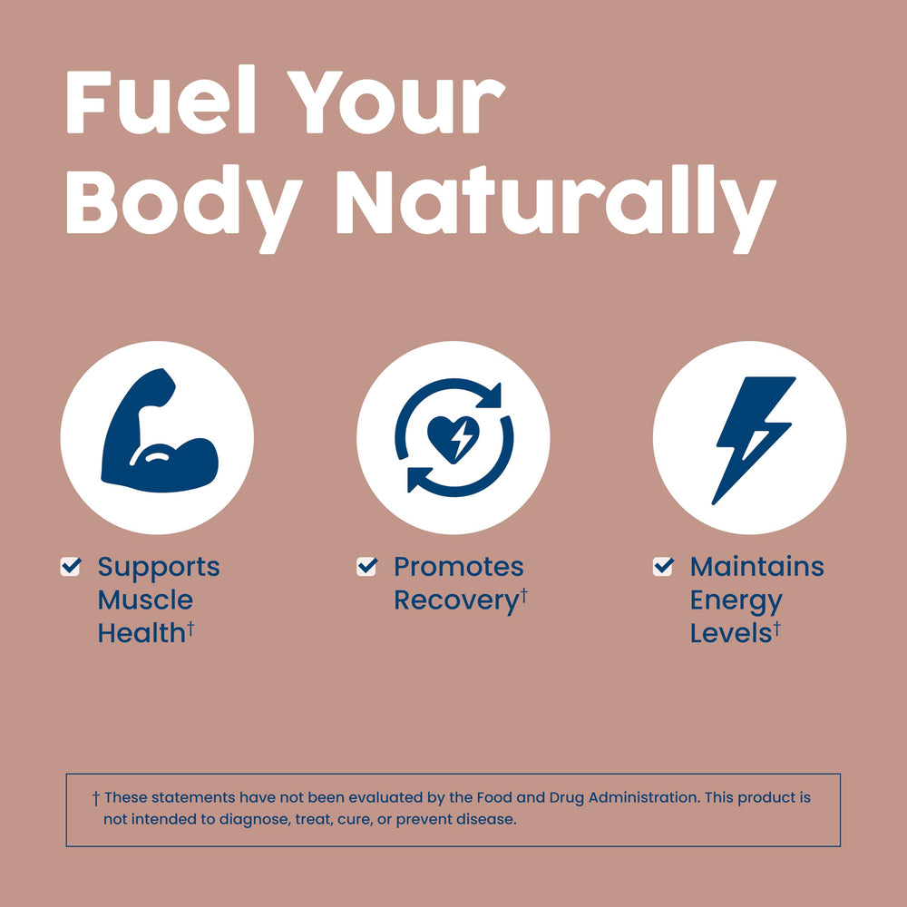 NativePath ingredient panel shows grass-fed, dairy-free formula for clean nutrition