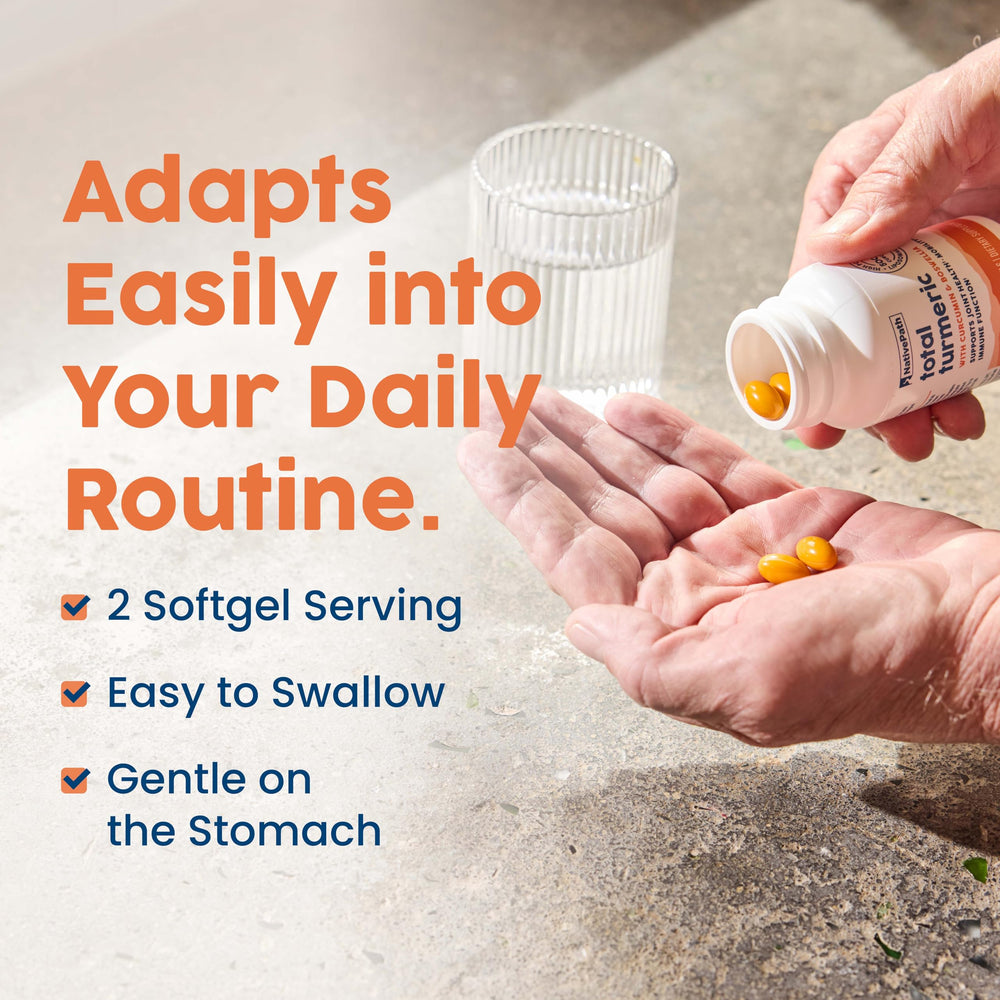 NativePath easy-to-swallow softgels pictured in bottle