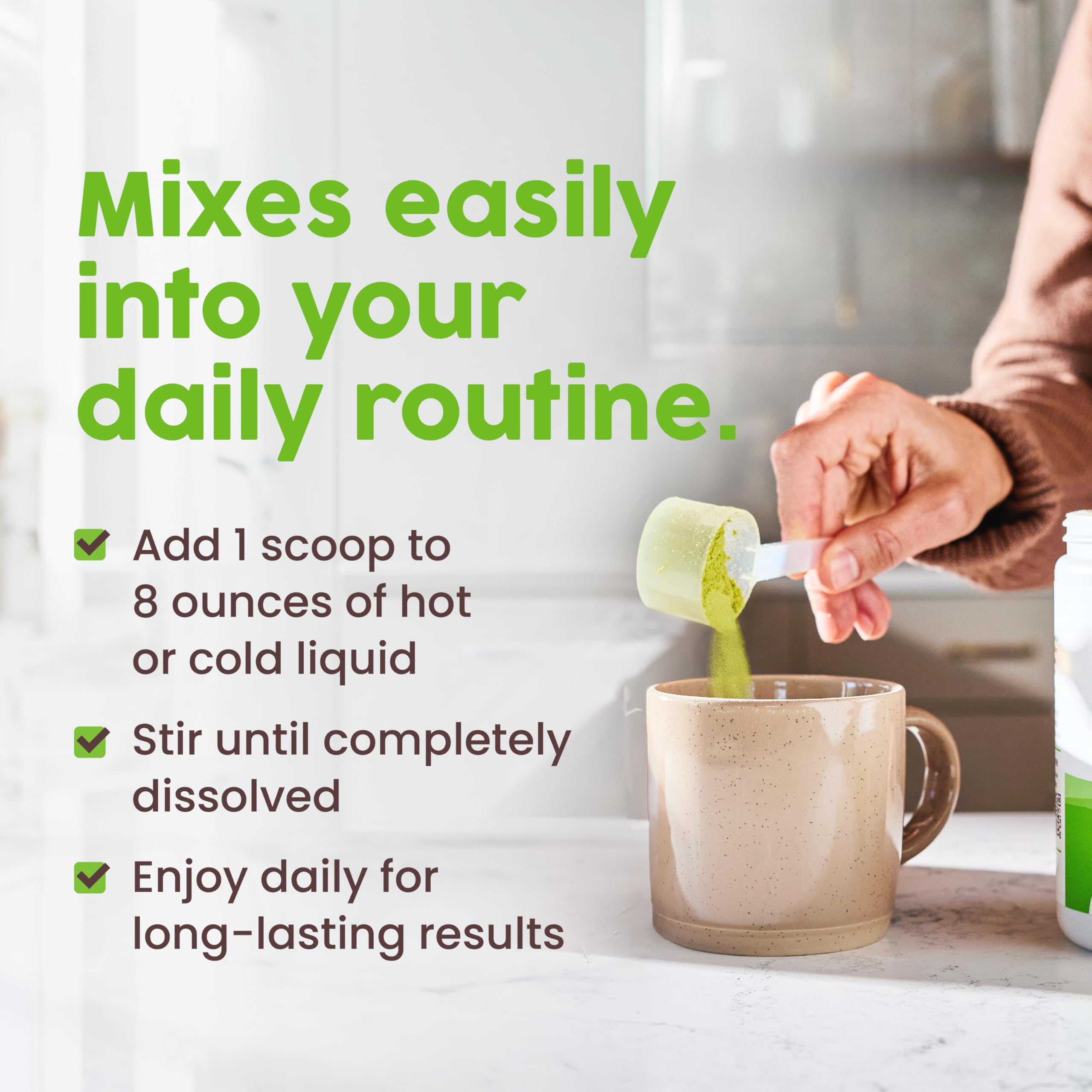 Easy-to-mix NativePath protein powder ideal for daily shakes.