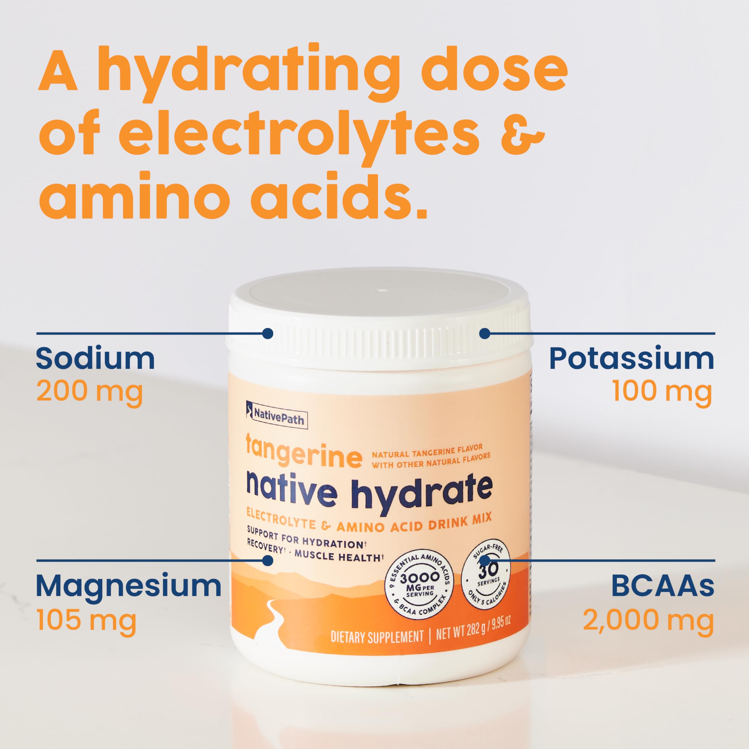 NativePath Hydrate in an athletic setup, ready for on-the-go hydration.