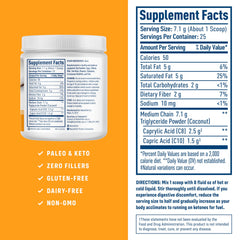 NativePath MCT Powder scoop dispense shows precise serving for easy daily use.