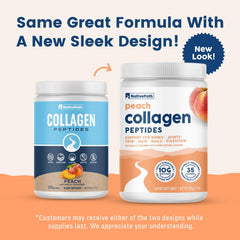 NativePath Peach Collagen peach slices suggest refreshing flavor pairing and routine enjoyment.