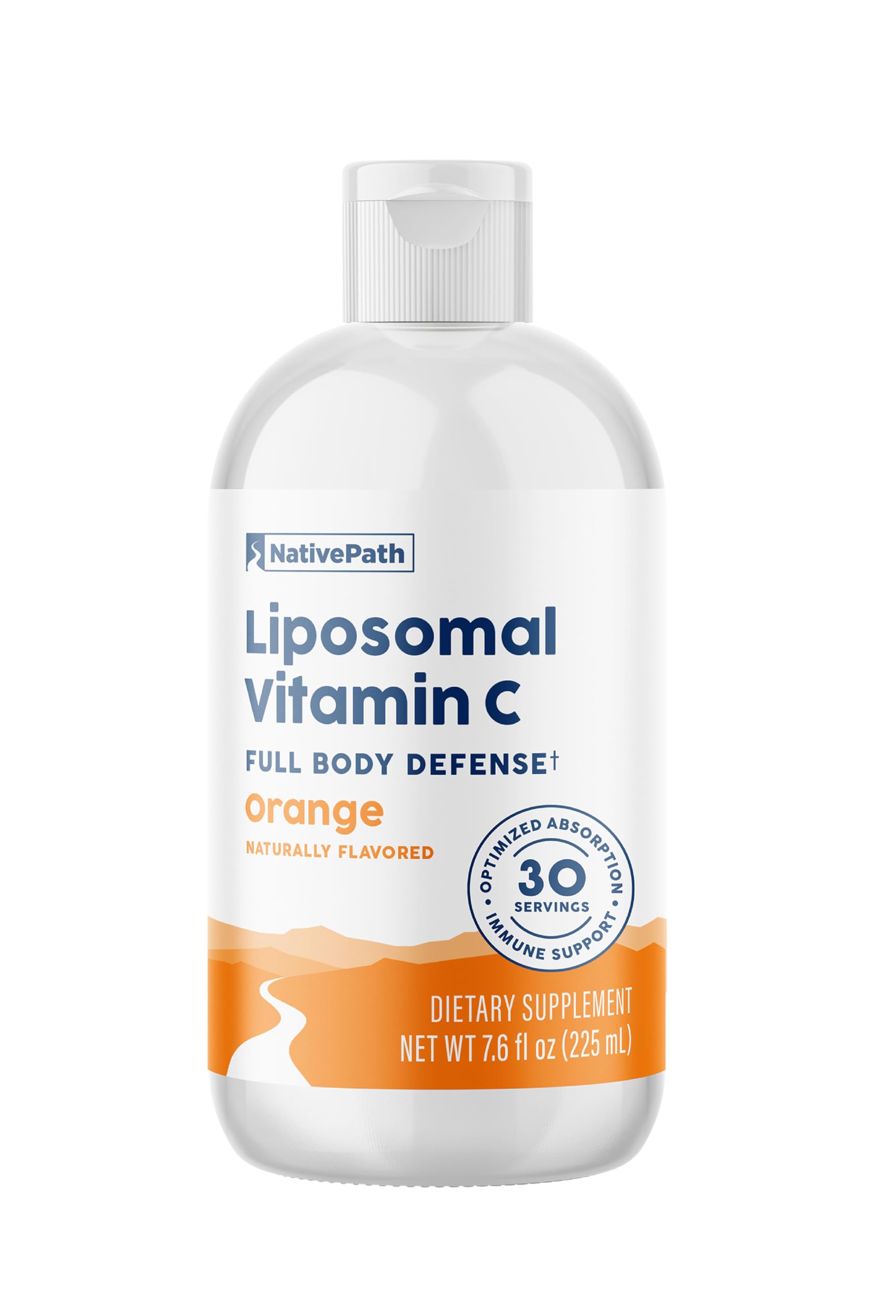 NativePath liposomal vitamin C bottle for daily immune support.