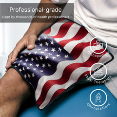 FlexiKold ice pack folded for compact storage and travel convenience