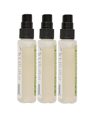 Natrapel Lemon Eucalyptus Pump back view showing easy grip and travel-friendly design.