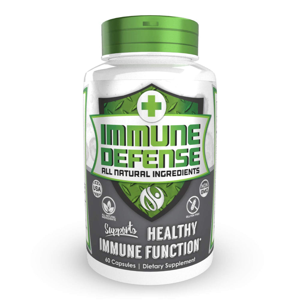 Natrium Health Immune Defense capsules jar on a clean surface for daily immune support