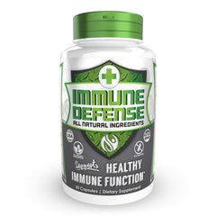Natrium Health Immune Defense capsules jar on a clean surface for daily immune support
