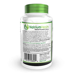 Natrium Health Immune Defense ingredients list showing eight active components