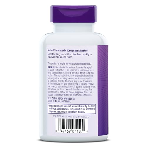 Natrol box and labeling indicate up to 100-day supply.