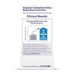 Natrol Cognium Complete branding on a clean product display for daily use