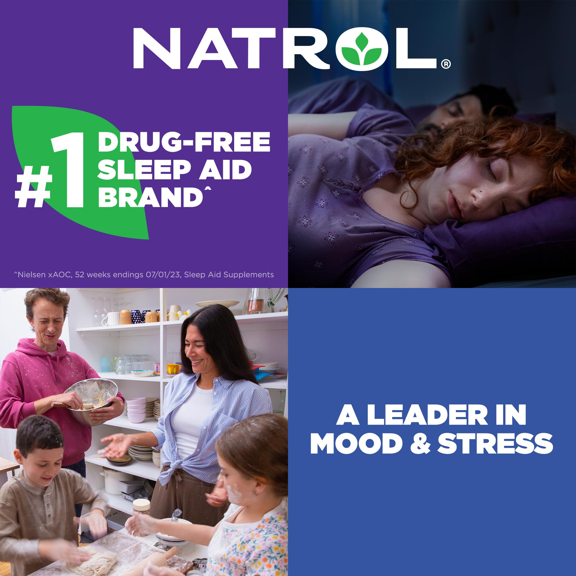Capsules spilled from Natrol Cognium Complete bottle for quick intake