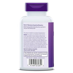 150-day supply infographic on Natrol melatonin box.