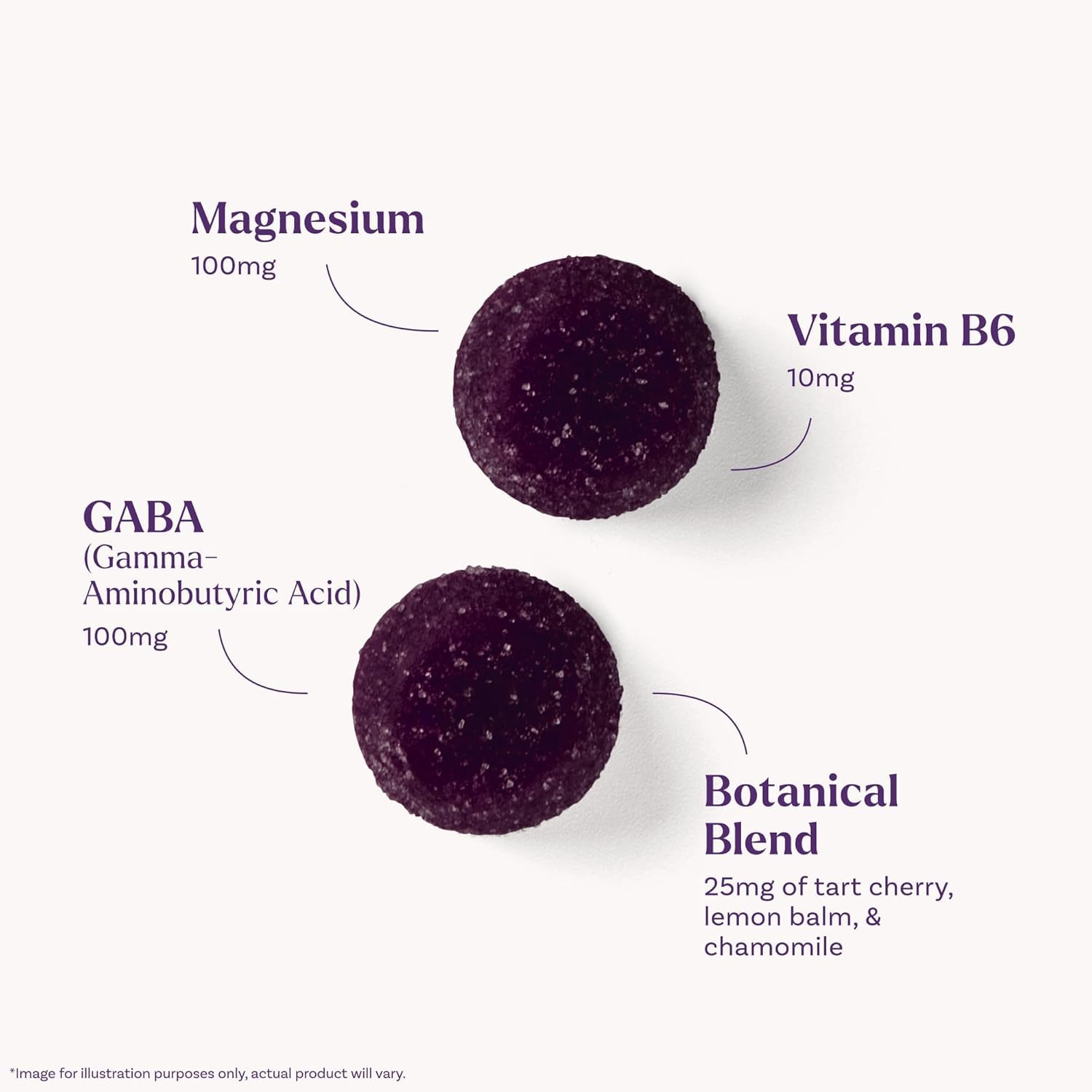 GABA and magnesium glycinate are key ingredients in Natrol Sleep & Restore.