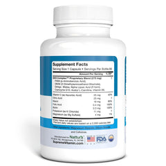 Nattura G-H3 Ultra capsules closeup highlights easy to swallow capsules for daily use.