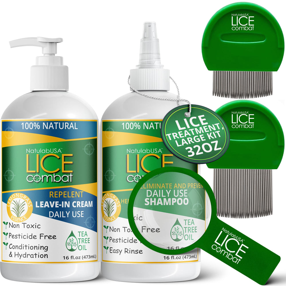 NatulabUSA leave-in cream pump enables easy daily prevention.