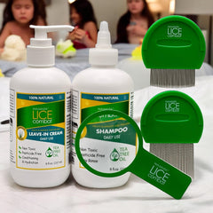 NatulabUSA Hammer-Head combs designed to remove fine nits effectively.