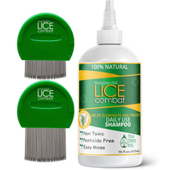 NatulabUSA lice shampoo bottle shows safe, pesticide-free formula for hair care