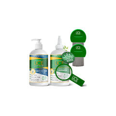 NatulabUSA lice shampoo bottle for safe, pesticide-free lice treatment.