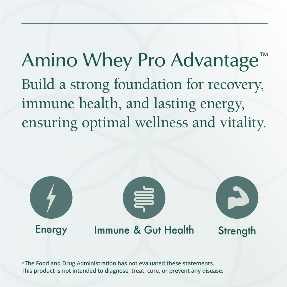 Natura Health Products Amino Whey Pro Advantage open pouch for convenient scooping.