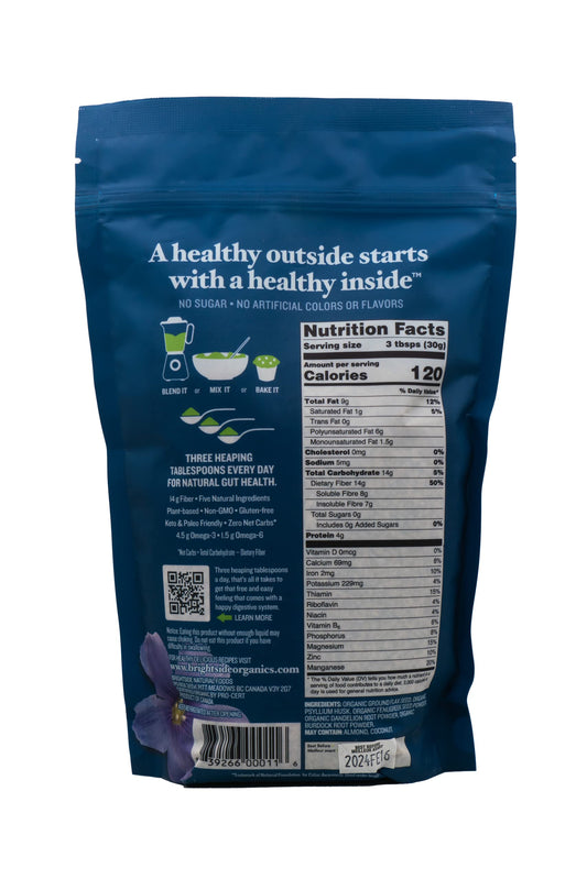 Natura Fiber psyllium husk: plant-based bulking fiber for routine balance