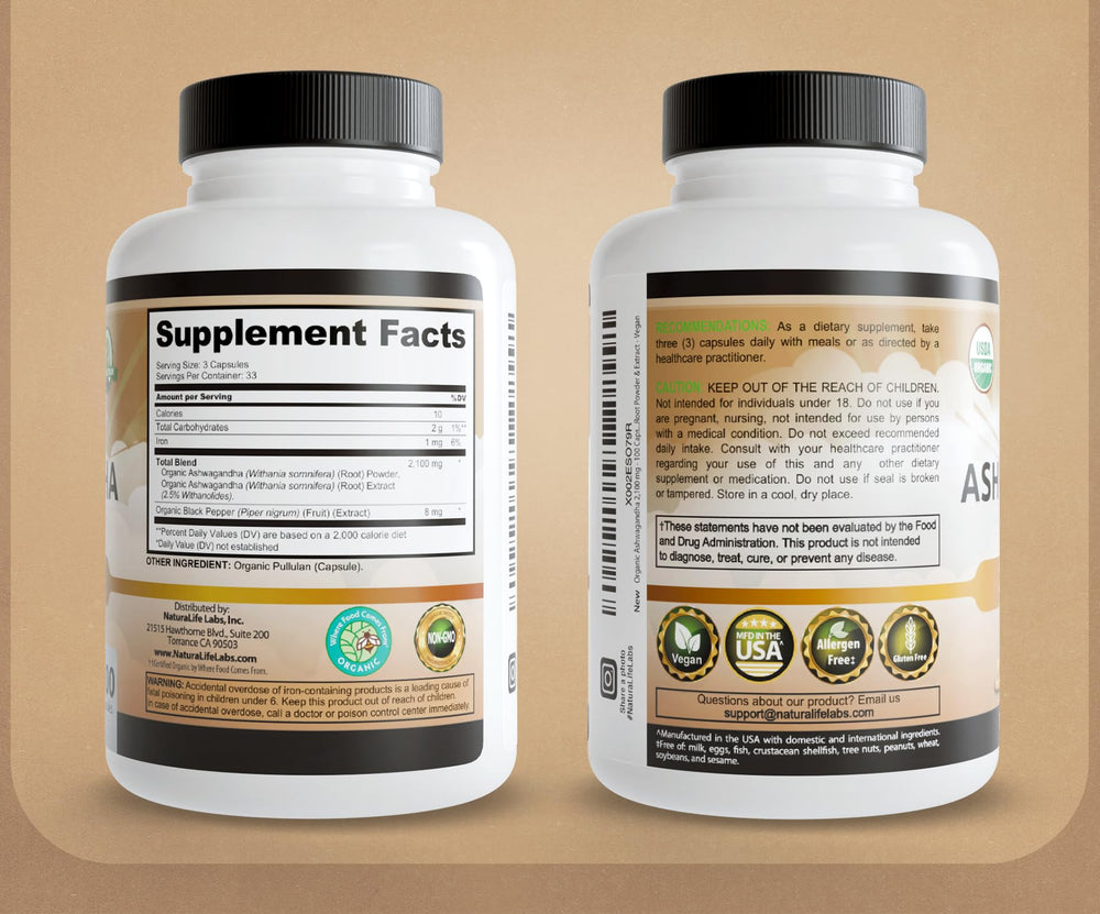 NaturaLife Labs two-bottle pack layout for convenient value