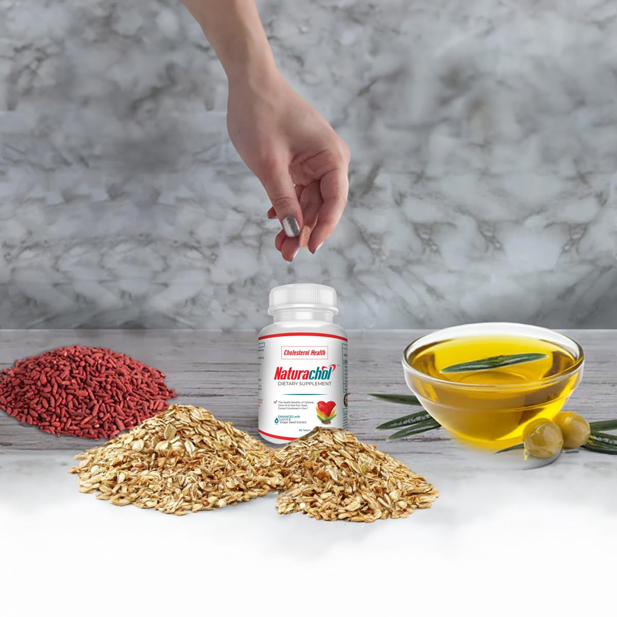 Naturachol production facility shot in Southern California highlights GMP quality.