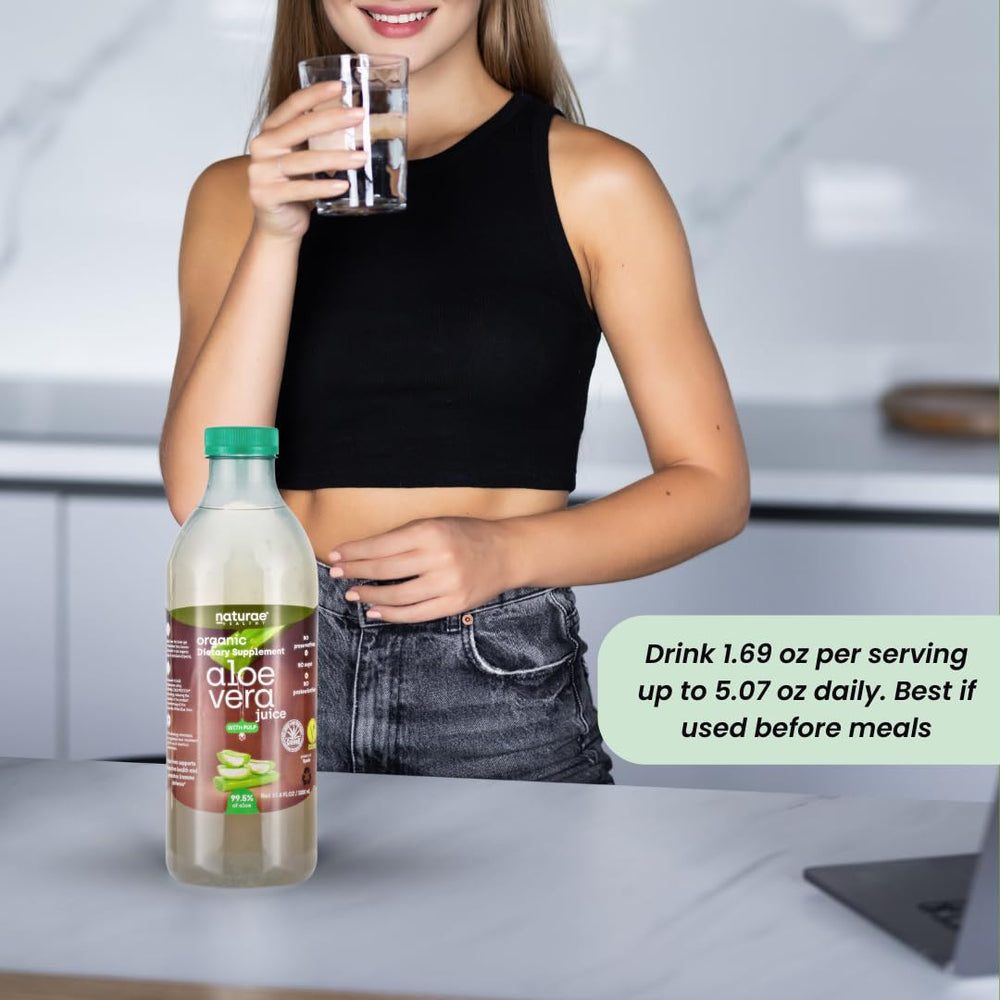 Naturae vegan-friendly label emphasizes plant-based hydration without artificial additives.