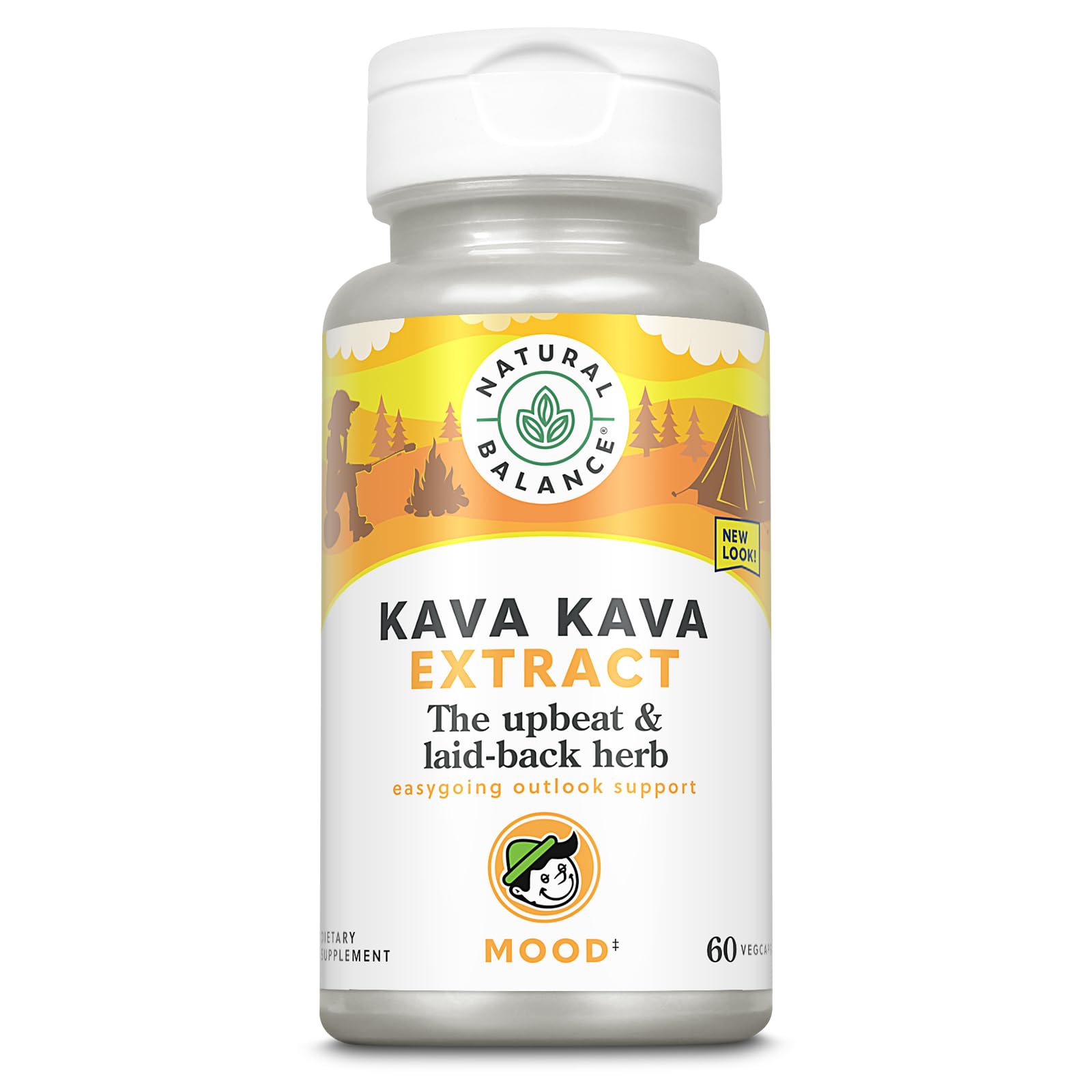 Natural Balance Kava Kava Root Extract bottle supports relaxation potential.