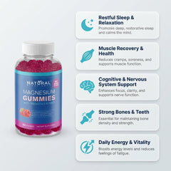 Natural BioScience high-potency magnesium citrate gummies for fast absorption