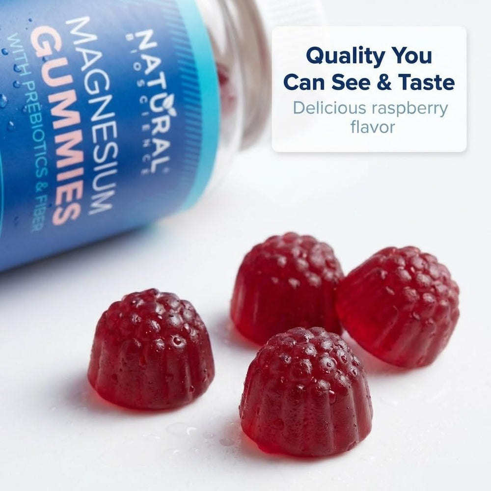 Natural BioScience easy-to-chew magnesium gummies for daily energy