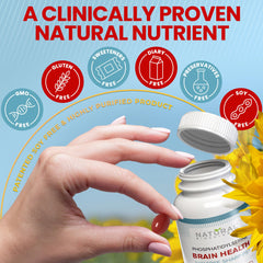 Natural BioScience PS100 ingredients list highlights soy-free, non-GMO design for clean supplements.