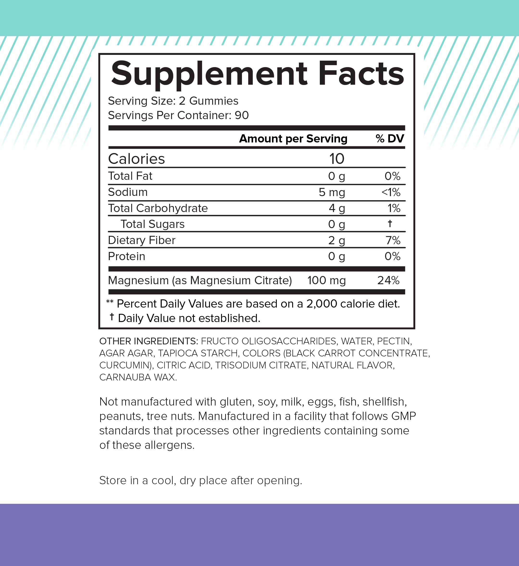 Natural BioScience vegan gluten-free magnesium gummies packaging signals a dietary-friendly wellness option.