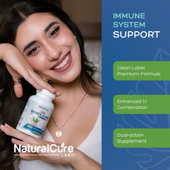 Natural Cure Labs bottle pour-shot captures easy daily dosing