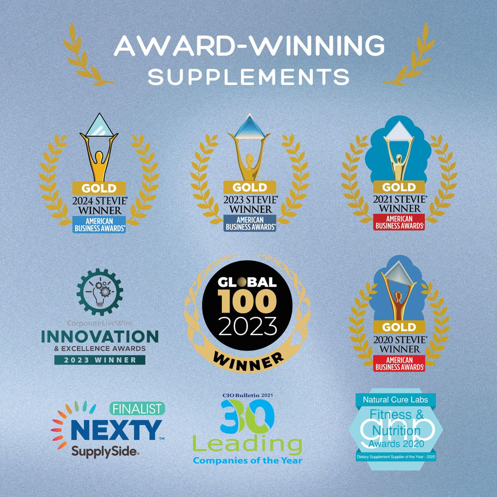 Natural Cure Labs gluten-free label confirming allergen-friendly formulation