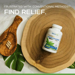 Natural Cure Labs USA formulated label emphasizing domestic production