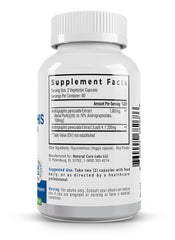 Natural Cure Labs vegan capsules focused on plant-based wellness benefits