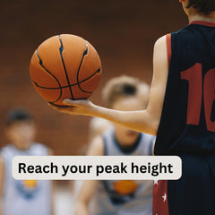 Packaging shows gluten-free and non-GMO status for Height Boost