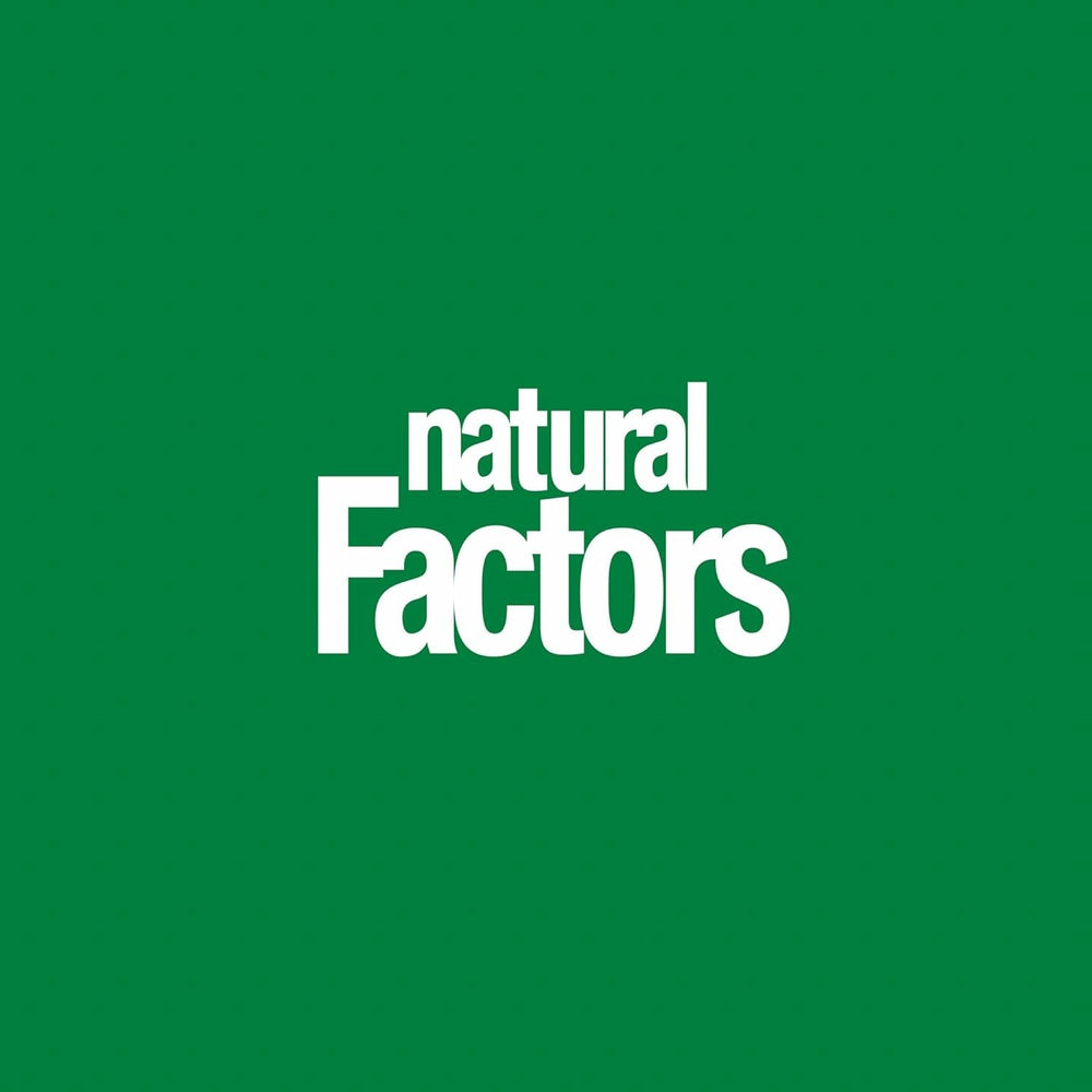 Natural Factors Men's Multivitamin bottle with glass and water suggesting daily ritual